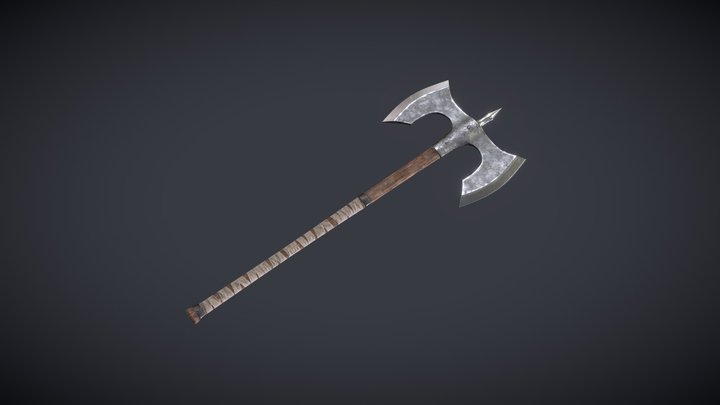 Double Axe 3D Model