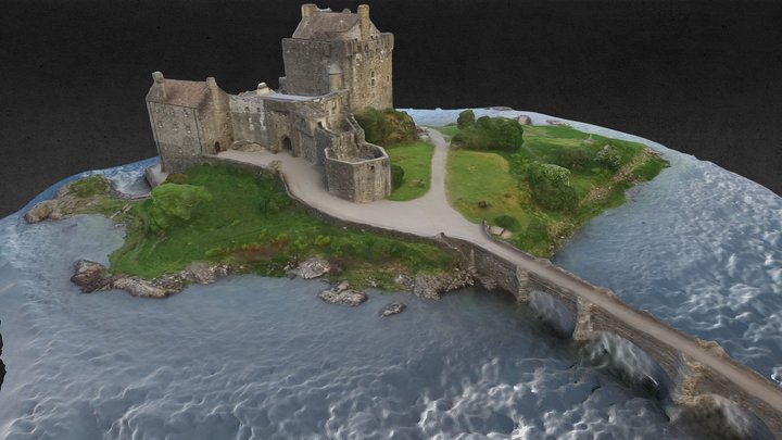 Eilean Castle 3D Model