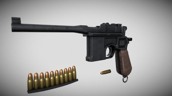 MauserC96 3D Model