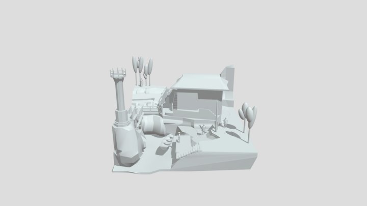 1VFX07E_Lee_Timothee_Blockout3 3D Model