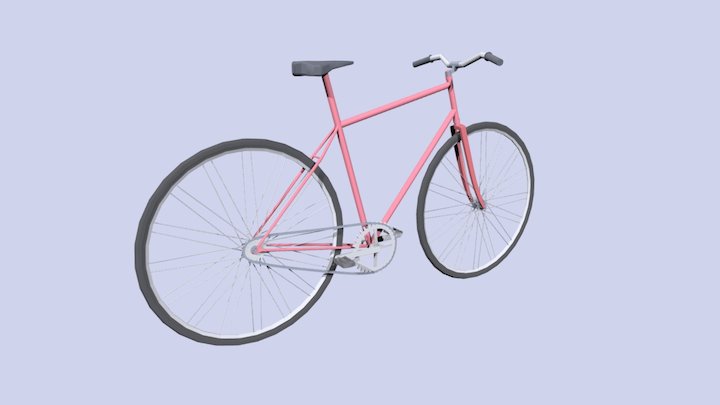 Summer Bike 3D Model