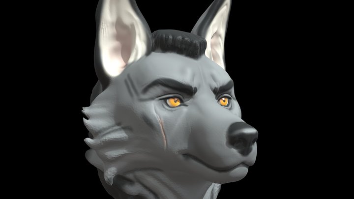 голова оскара 3D Model