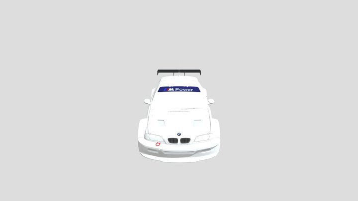 2001 BMW M3 GTR 3D Model