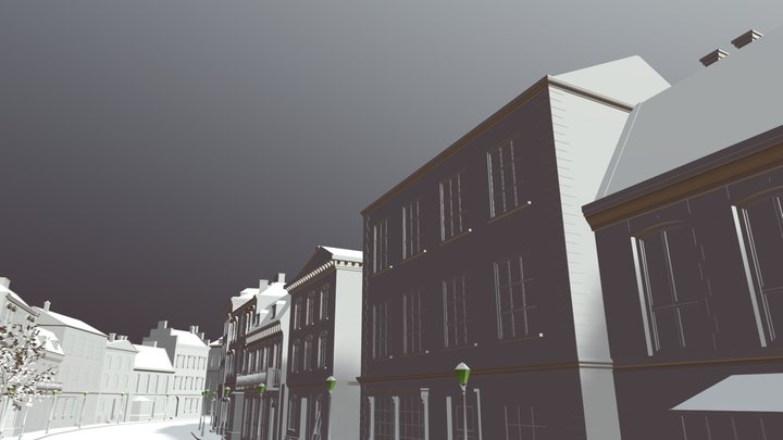 Whitechapel city 3D Model