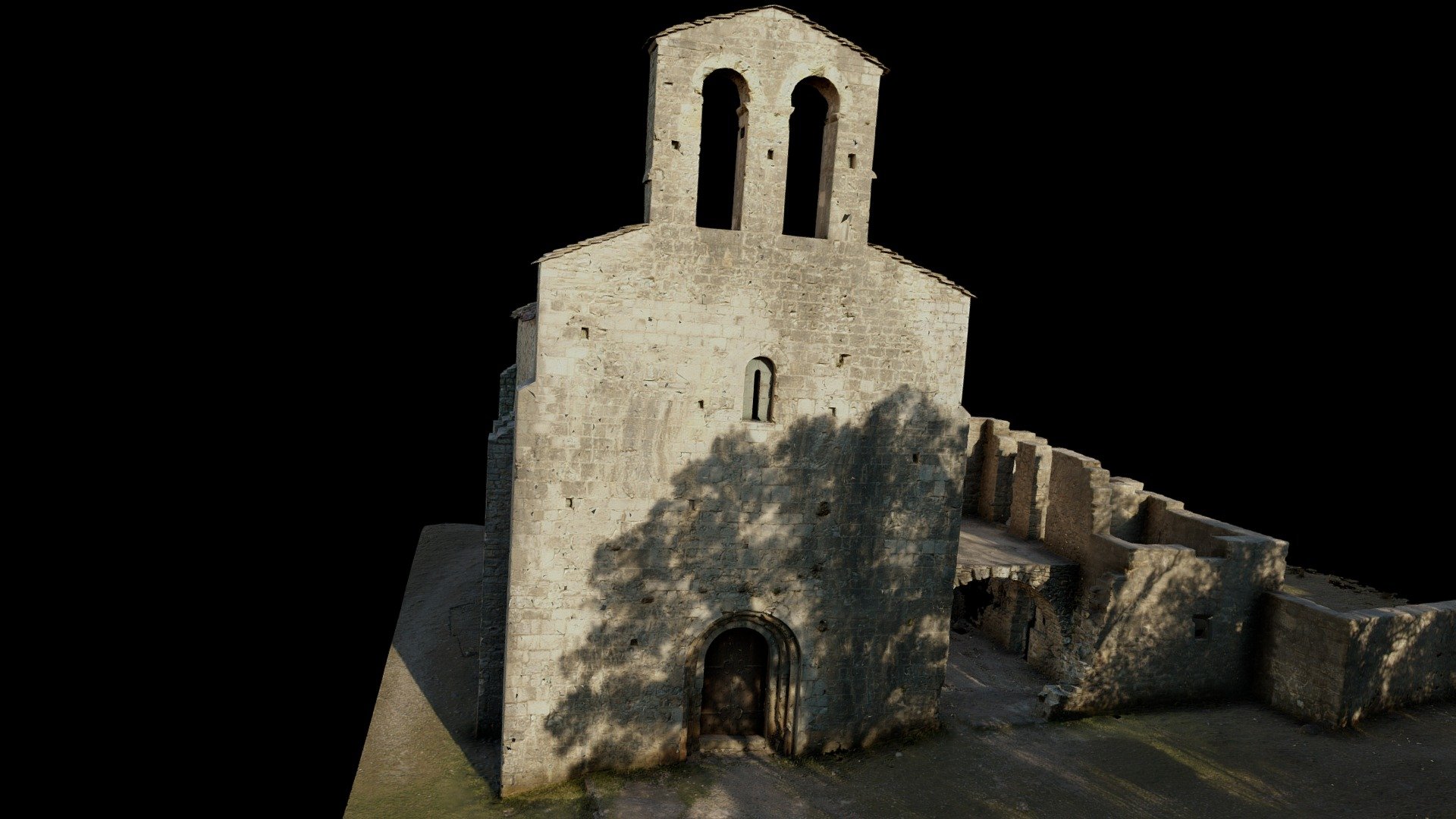 Romanesque Church (Photogrammetry Study) - 3D model by IAtrimoine ...