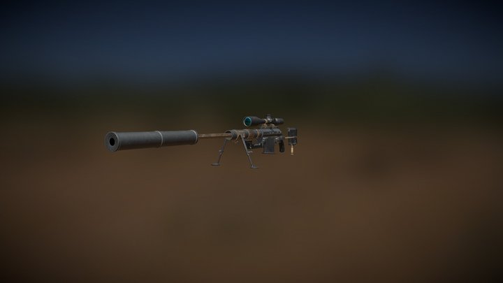 Cheytac M200 - Special Edition 3D Model
