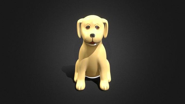 Cachorro Balão 3D Model