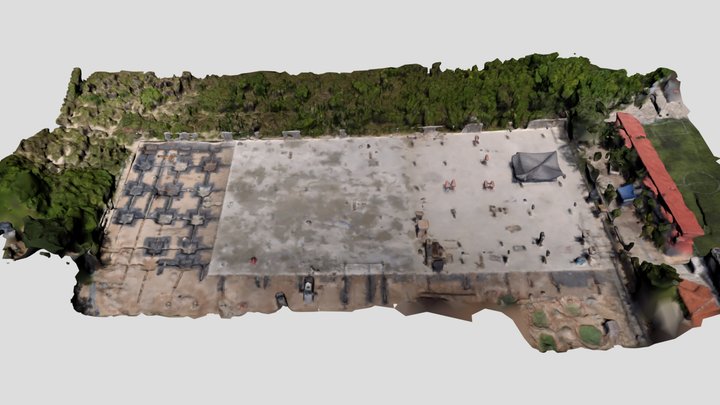 El T3mplo2° Colado de Cimentación – Kostenloses 3D-Modell STL