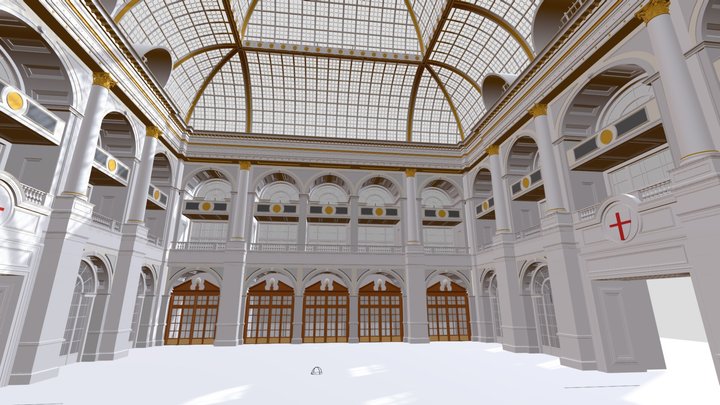 The Londoner Macao Grand Entrance 3D Model