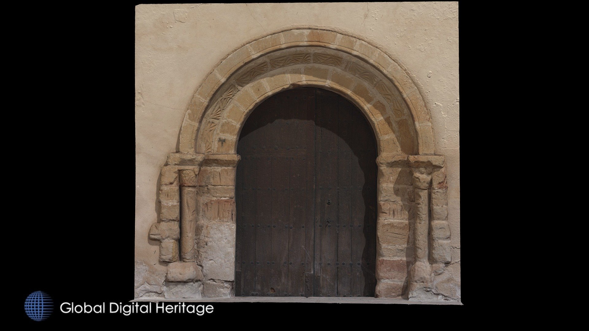 Portal - Carabias medieval church