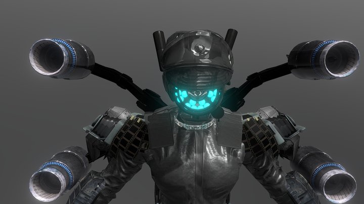 Plunger_camerawoman_ep_77_2 3D Model