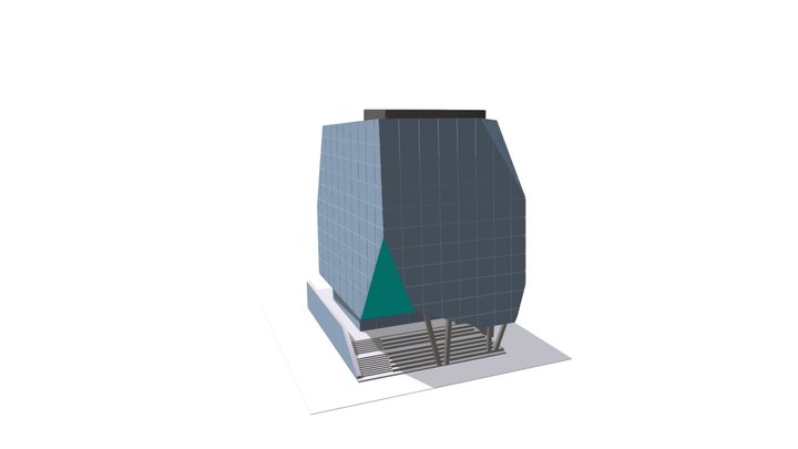 TMU Student Learning Centre, Toronto 3D Model