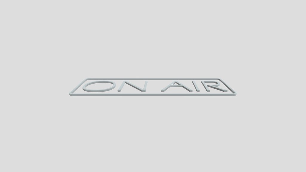 On Air Neon Sign