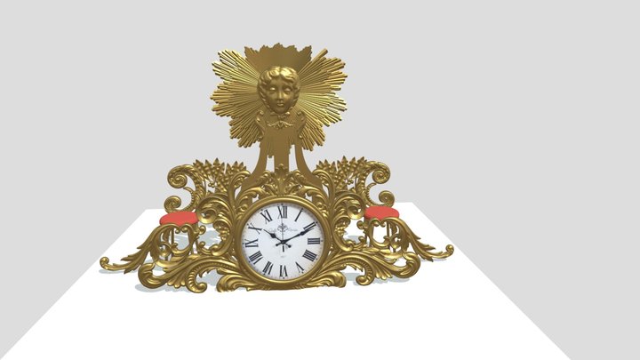 clock2 3D Model