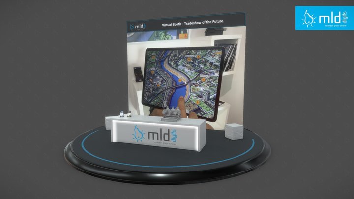 mld digits - VirtualBooth Marketing Solution 3D Model