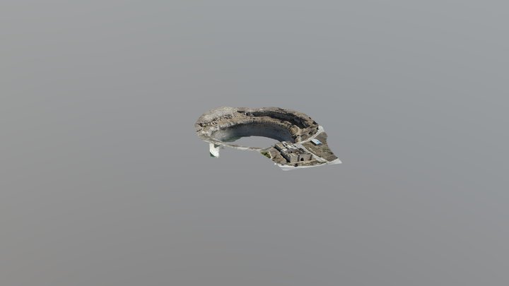 Obruk Han 3D Model (Konya) 3D Model