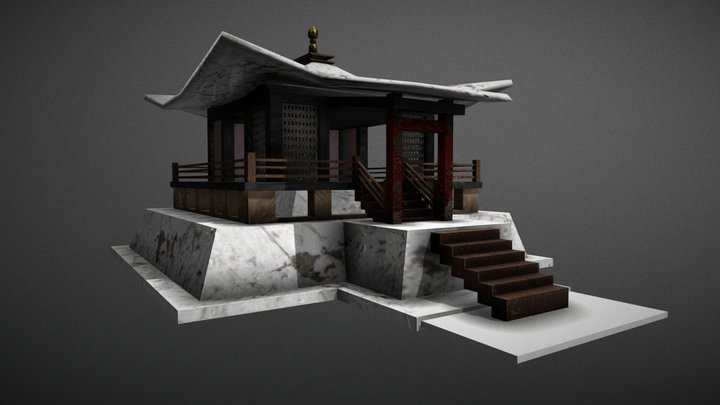 Casa abandonada 3D Model