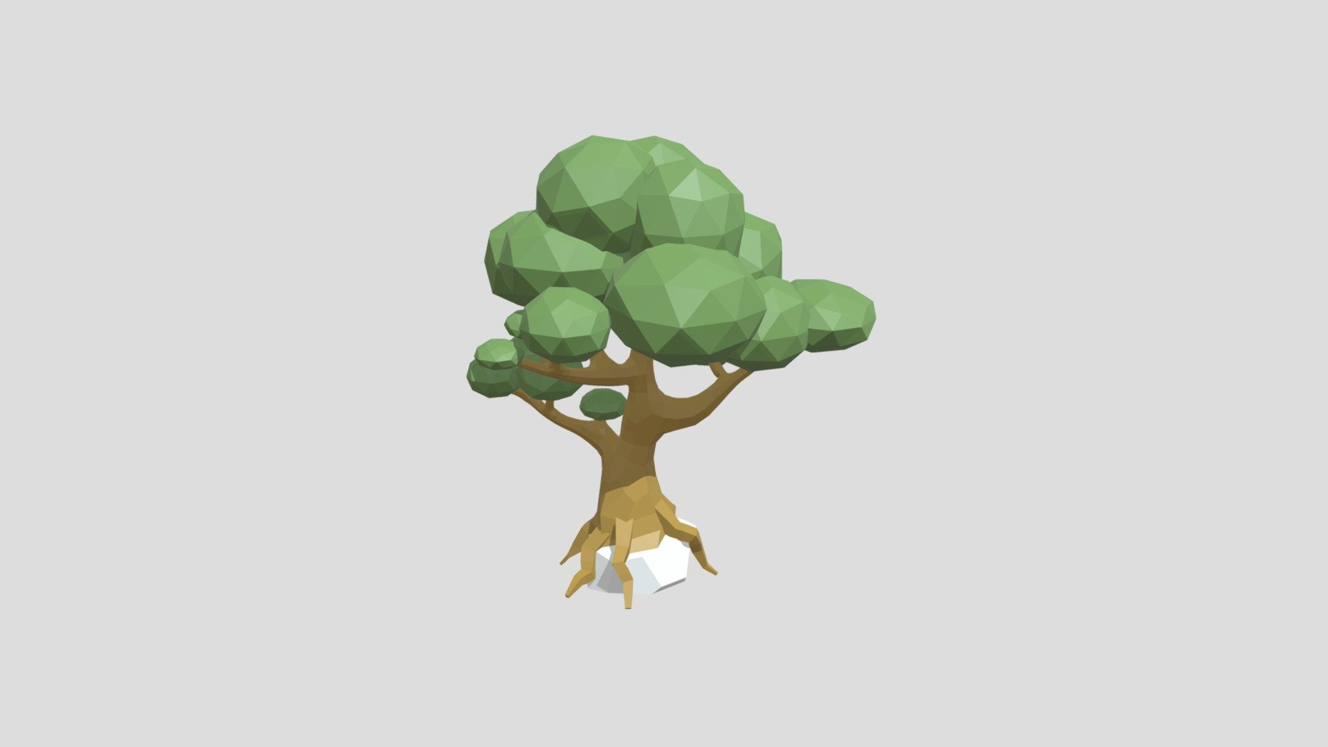 Low-Poly Magic Tree - Download Free 3D model by Saskia (@zasl) [fef872c ...