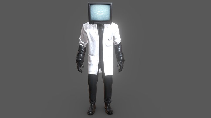 Darkzone Scientist Tvman – Modello 3D gratuito STL