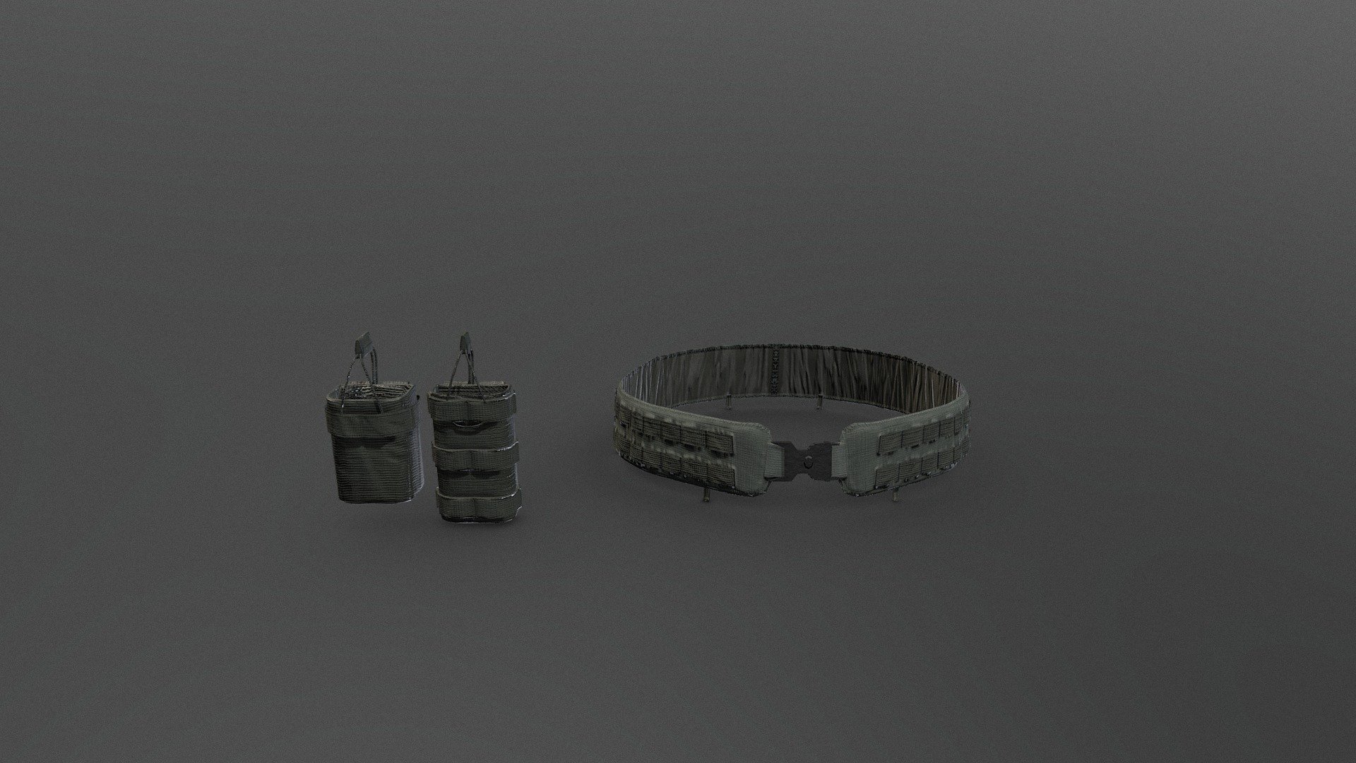 Tactical Belt "Falcon B1" Download Free 3D model by Mayess [fef926b