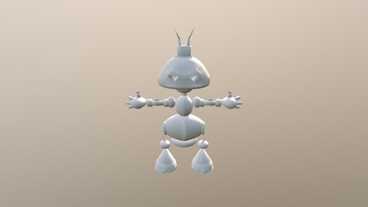 HUMAN ANT ROBOT 3D 3D Model