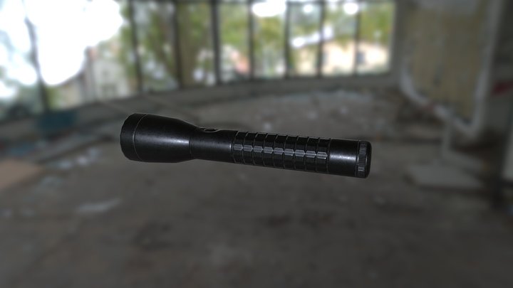 Flashlight 3D Model