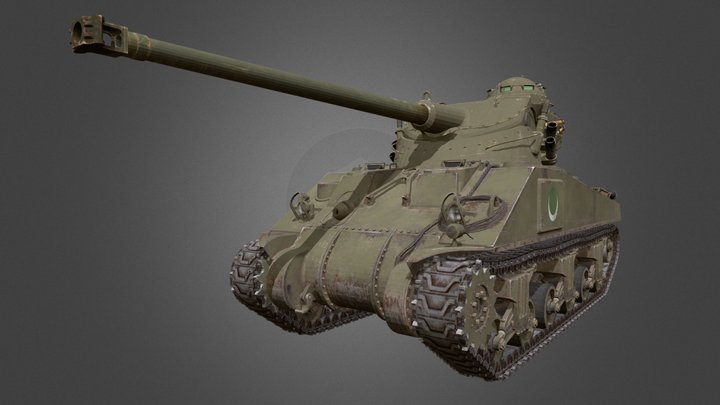 M4A4 FL-10 3D Model