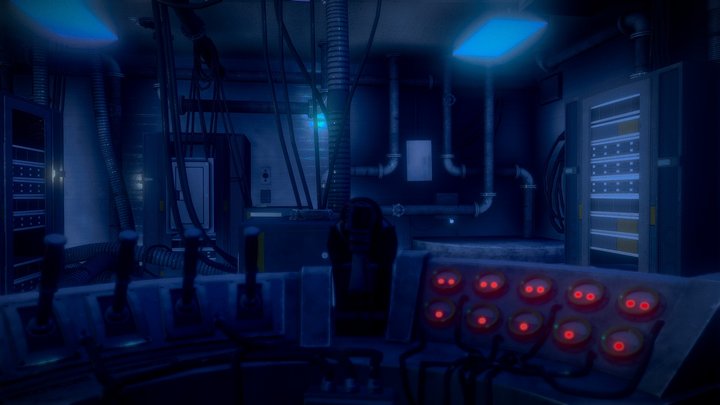 Hw 2 Breaker Room 3D Model