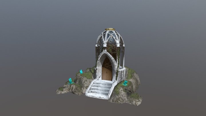 Temple 3D Model