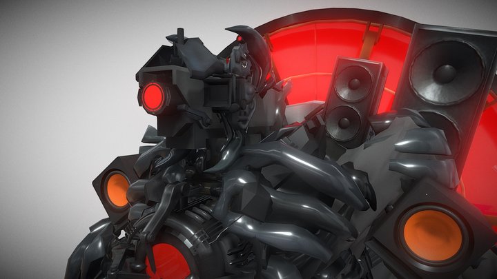 Titan cameraman Astro form (monsterup) 3D Model