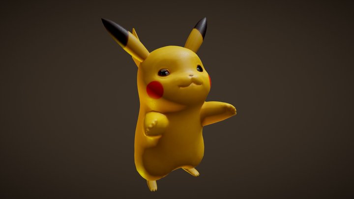 Pikachu 3D Model
