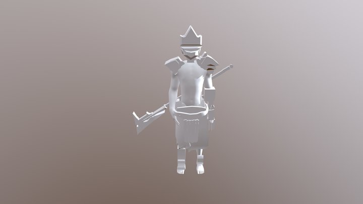 Gladiador Uv Aberta 3D Model