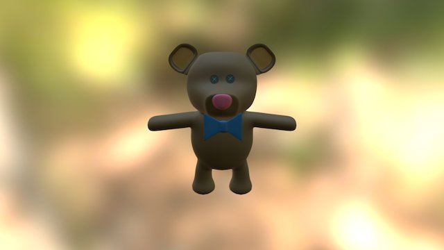 Teddybear 3D Model