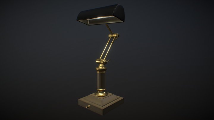 Vintage Lamp 3D Model