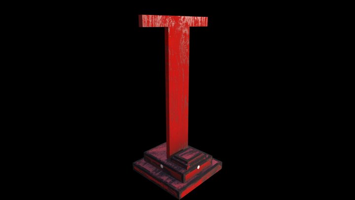Beksinski cross 3D Model
