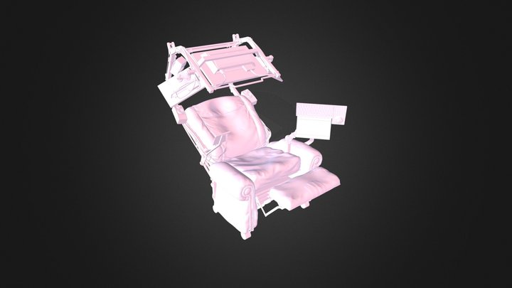 The Polycounters Throne 3D Model