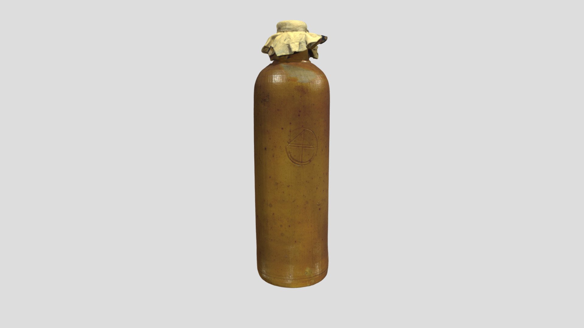 Rum bottle - 3D model by Aberdeen City Libraries ...