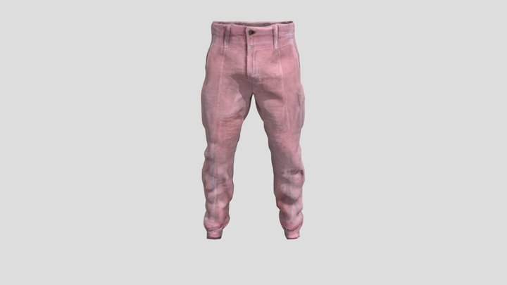 Cargo Comfort pants 3D Model