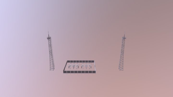 Башни 3D Model