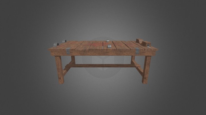 Torture Table 3D Model