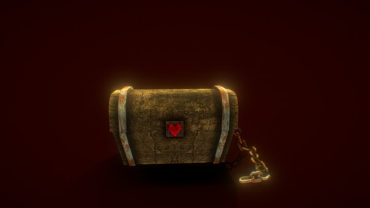 undertale chest 3D Model