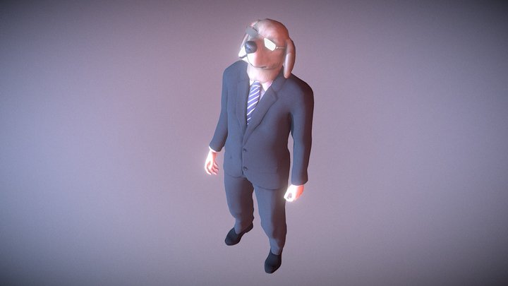 Dr Kain Pathos Crow 3D Model