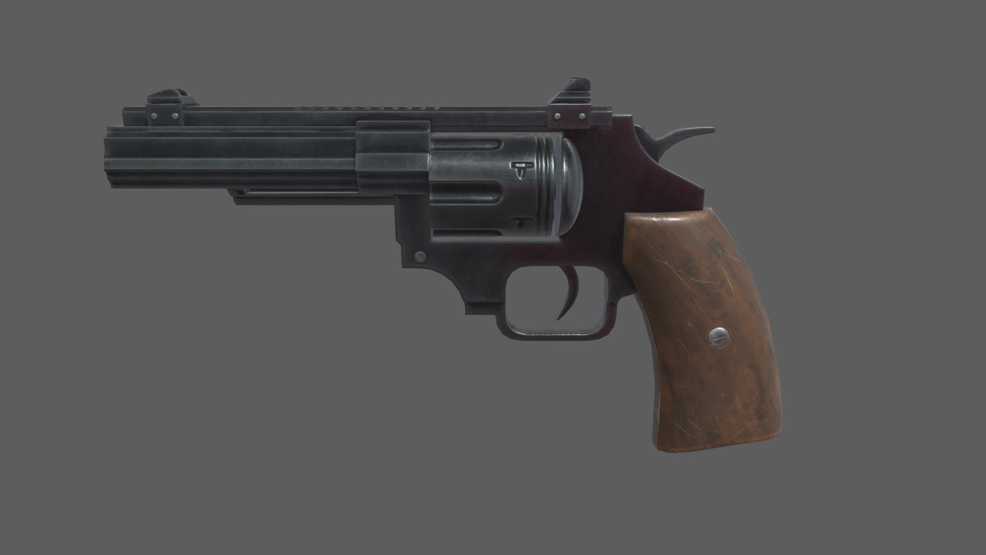 Procedural revolver test 3 - Download Free 3D model by ghostnoface ...