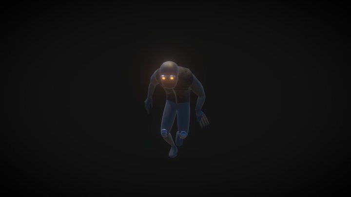 Stealth Character 3D Model