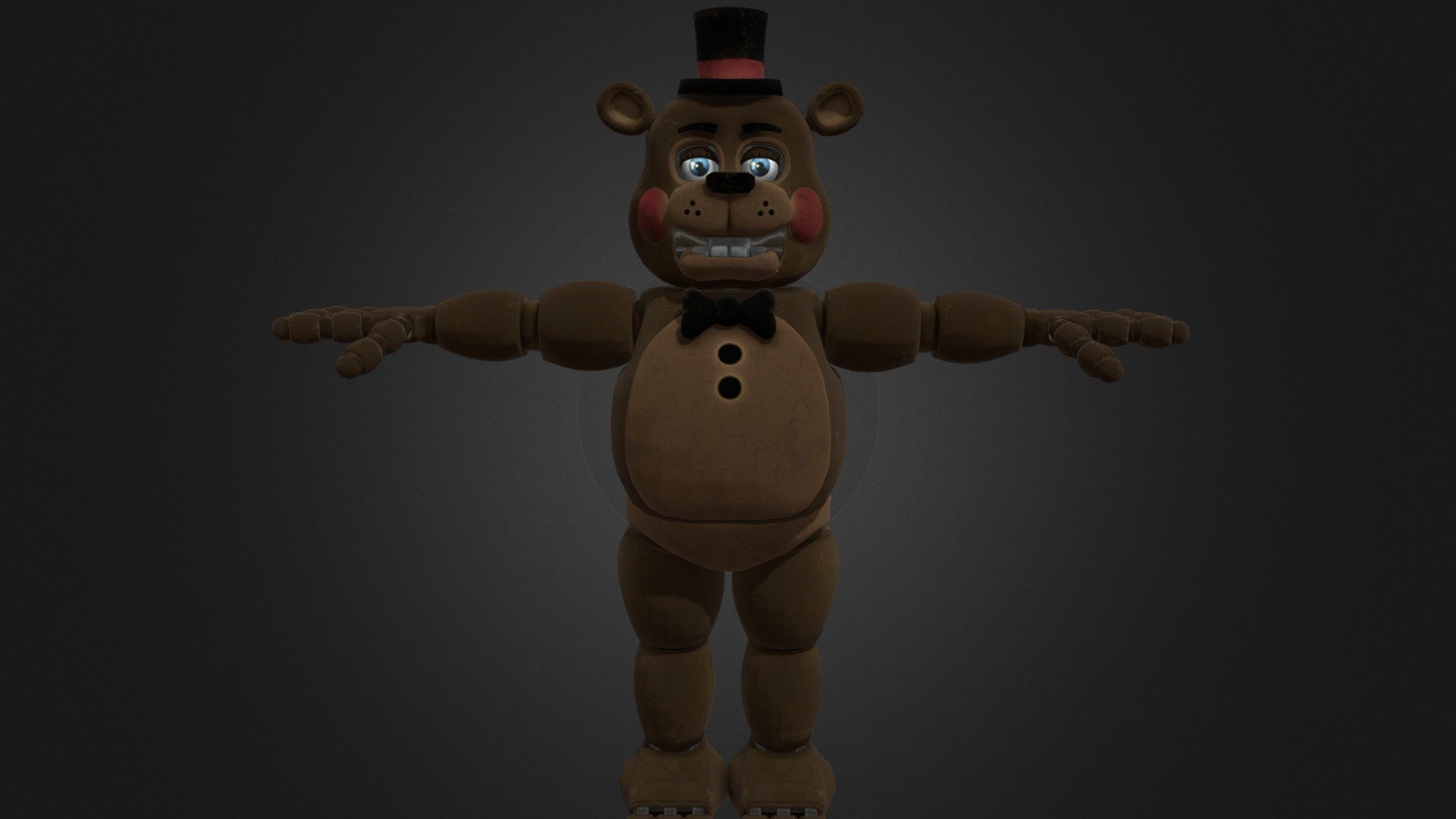 Toy Freddy Help Wanted Download Free 3d Model By Juztandy