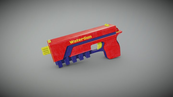 Watergun 3D Model