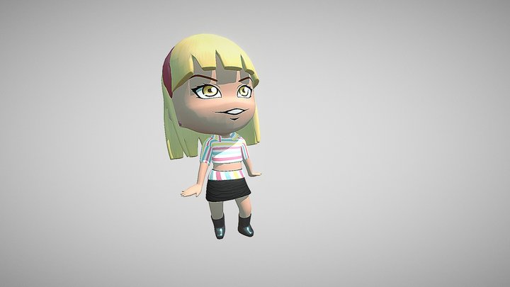 Doll 3D Model
