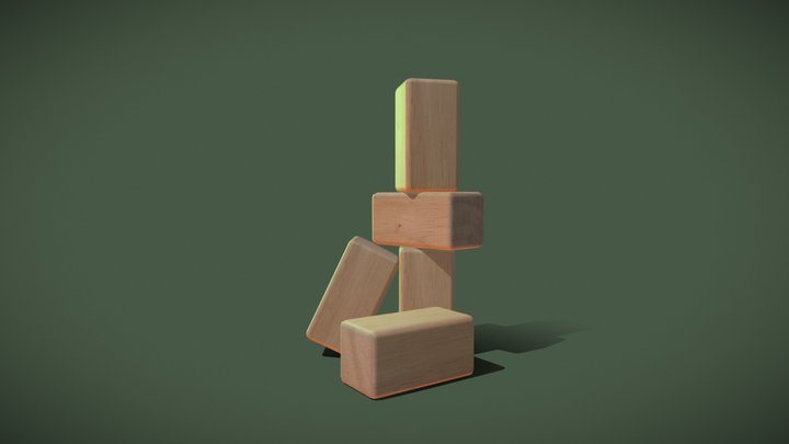 unit blocks 3D Model