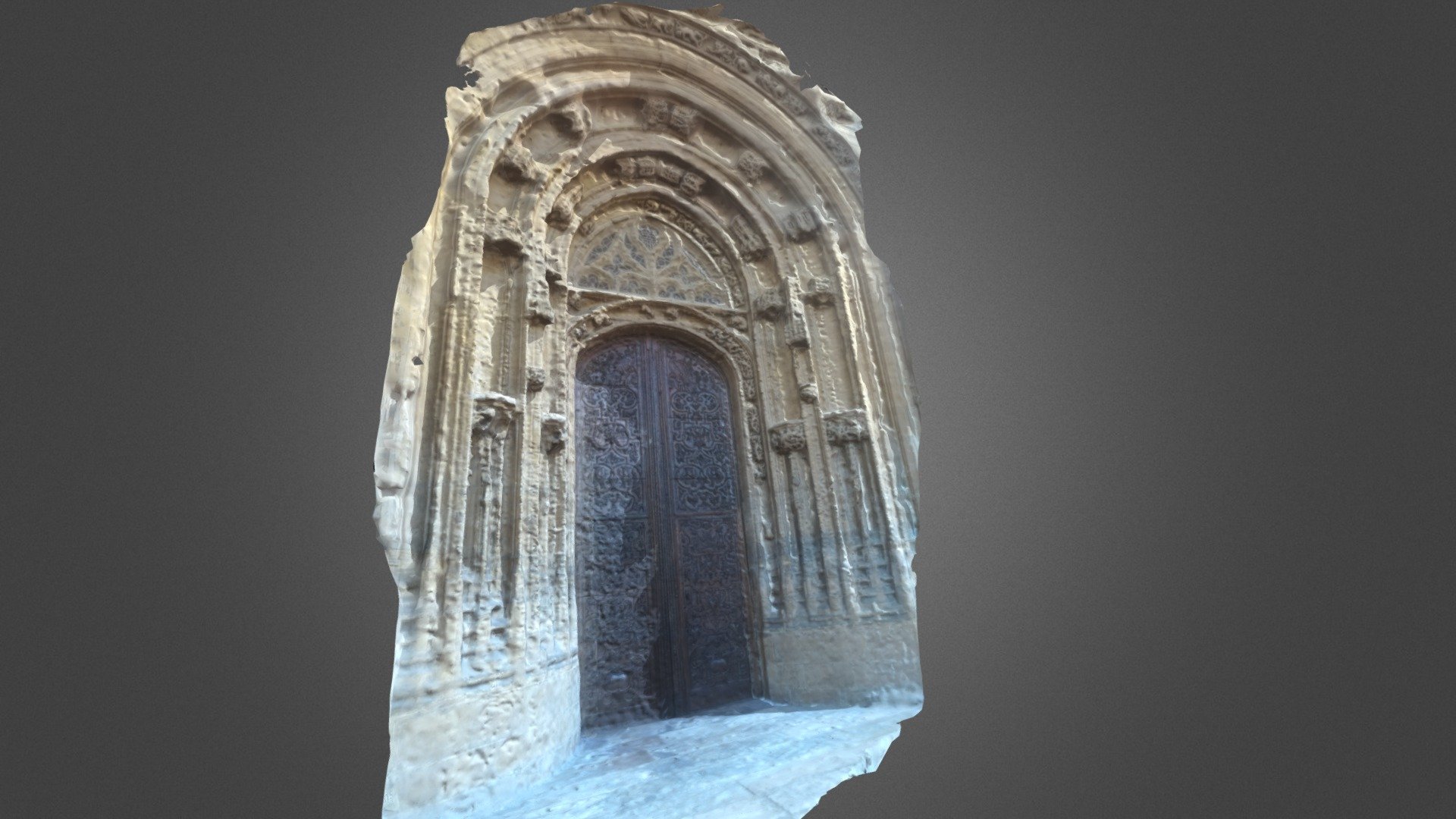 cathedral portal, Ovideo, Asturias, Spain