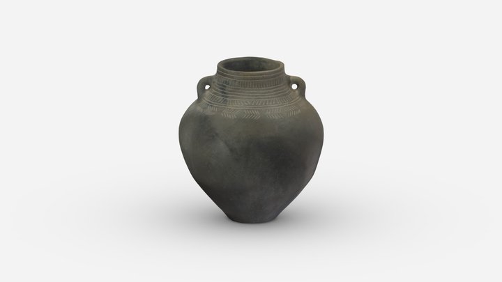 Globular amphora 3D Model